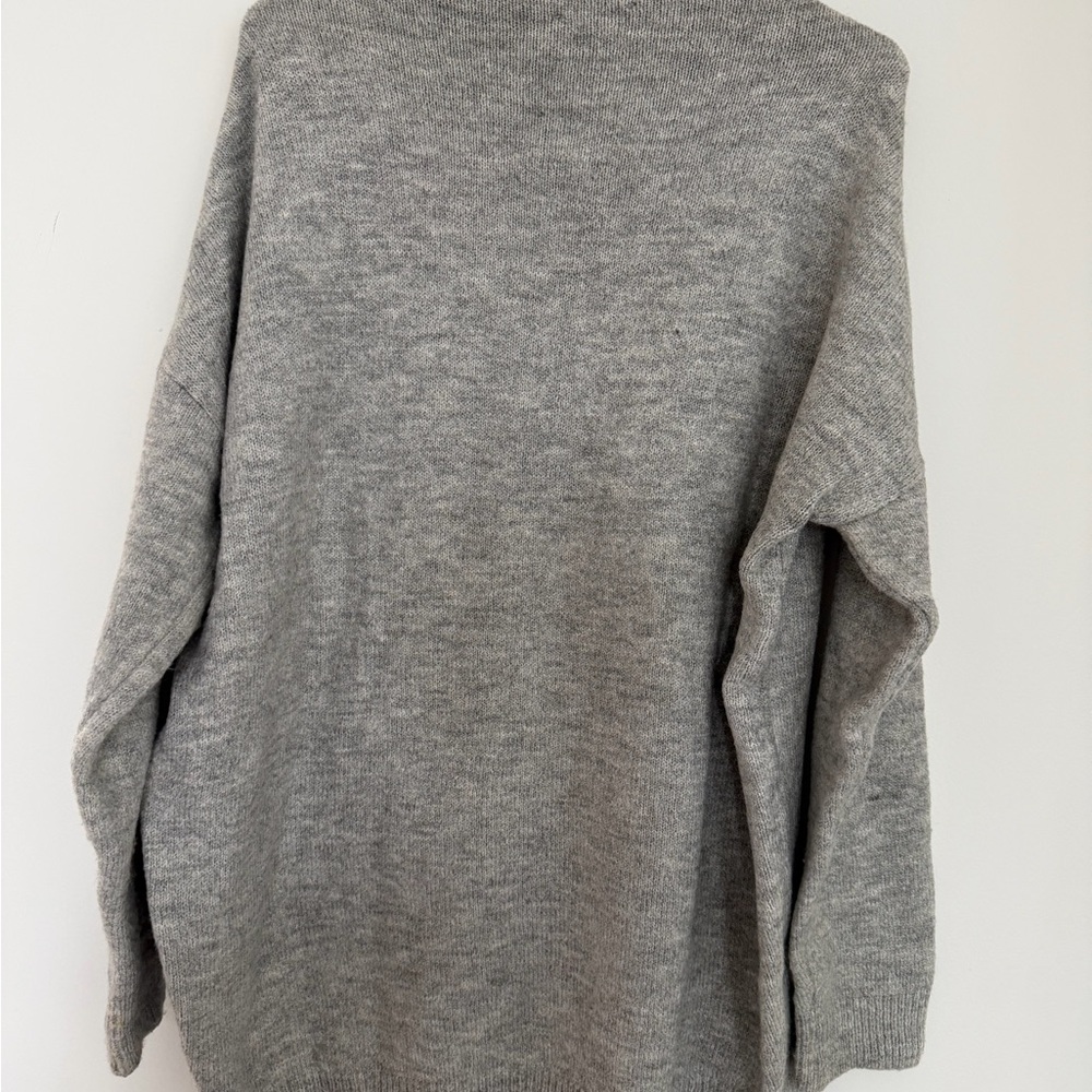 Koton Gray and Silver Glitter Sweater - Picture 5 of 6